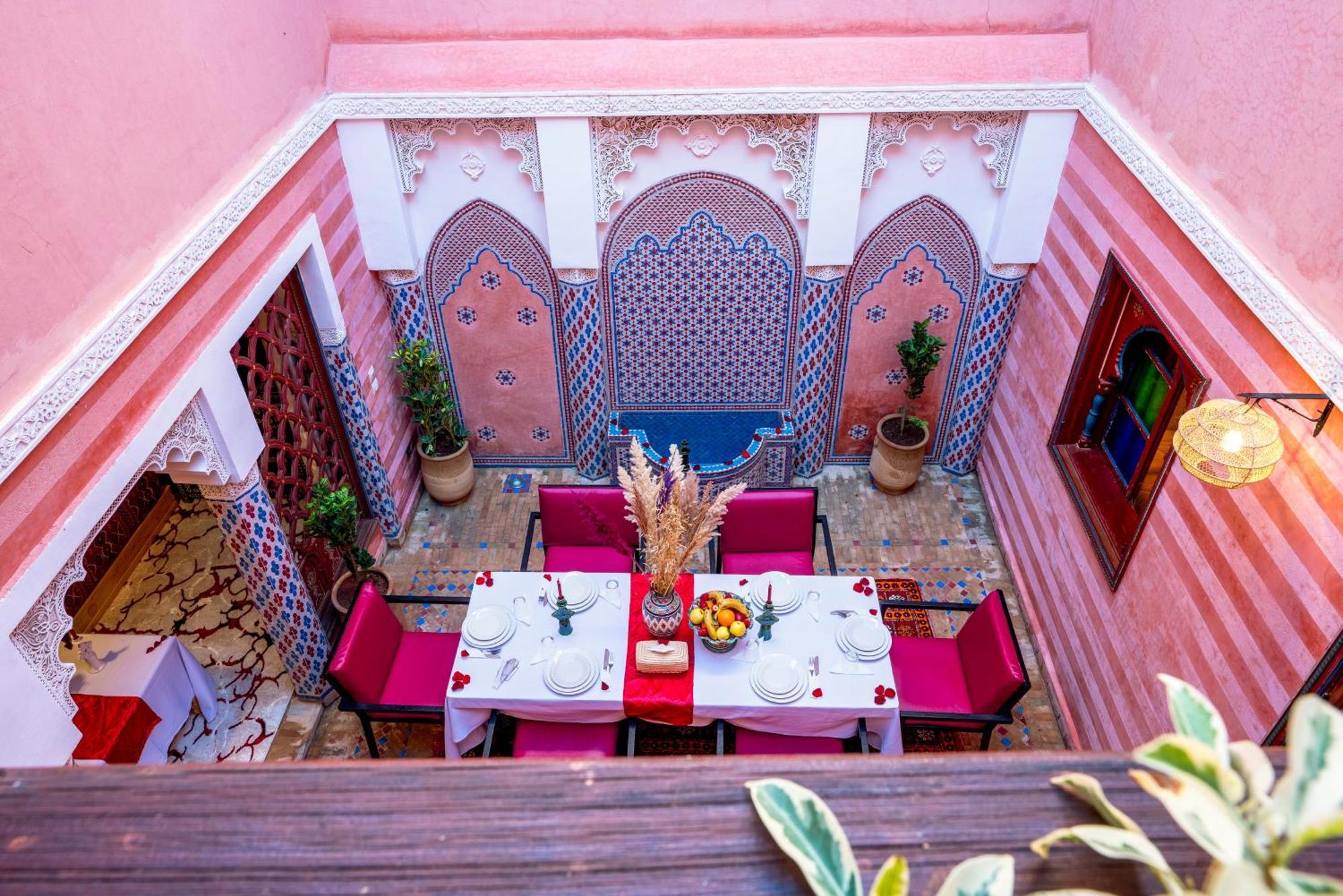 Riad Le Graff Pink Marrakesh Buitenkant foto