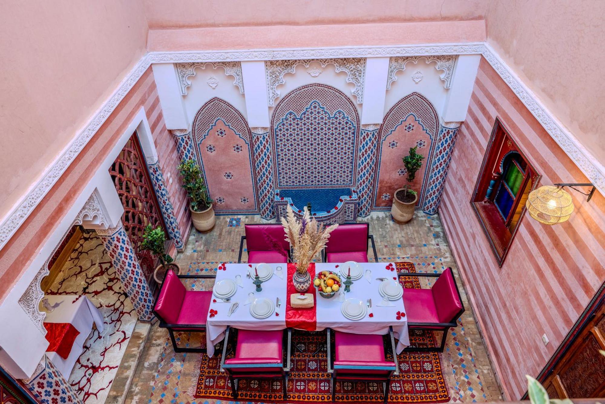 Riad Le Graff Pink Marrakesh Buitenkant foto