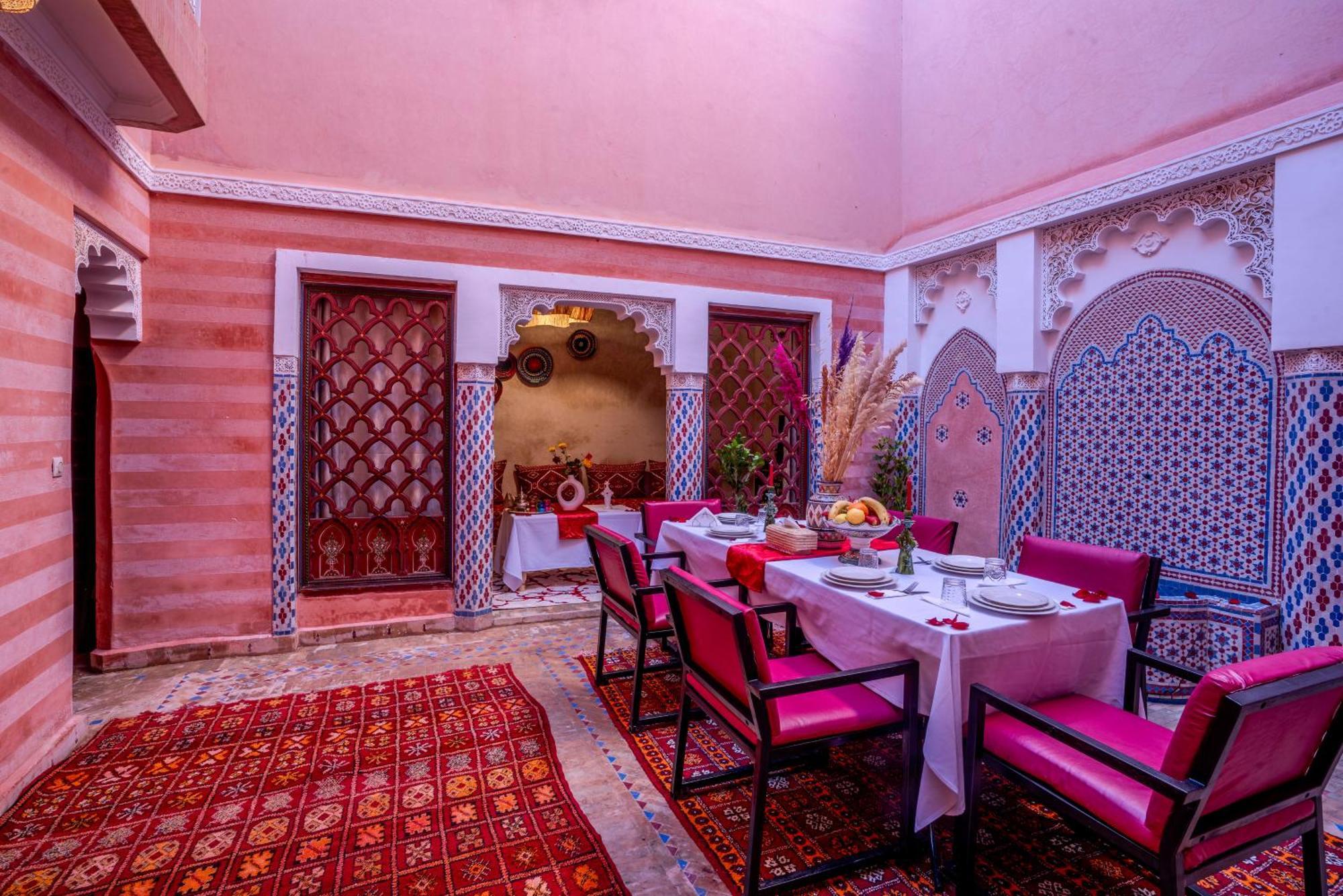 Riad Le Graff Pink Marrakesh Buitenkant foto