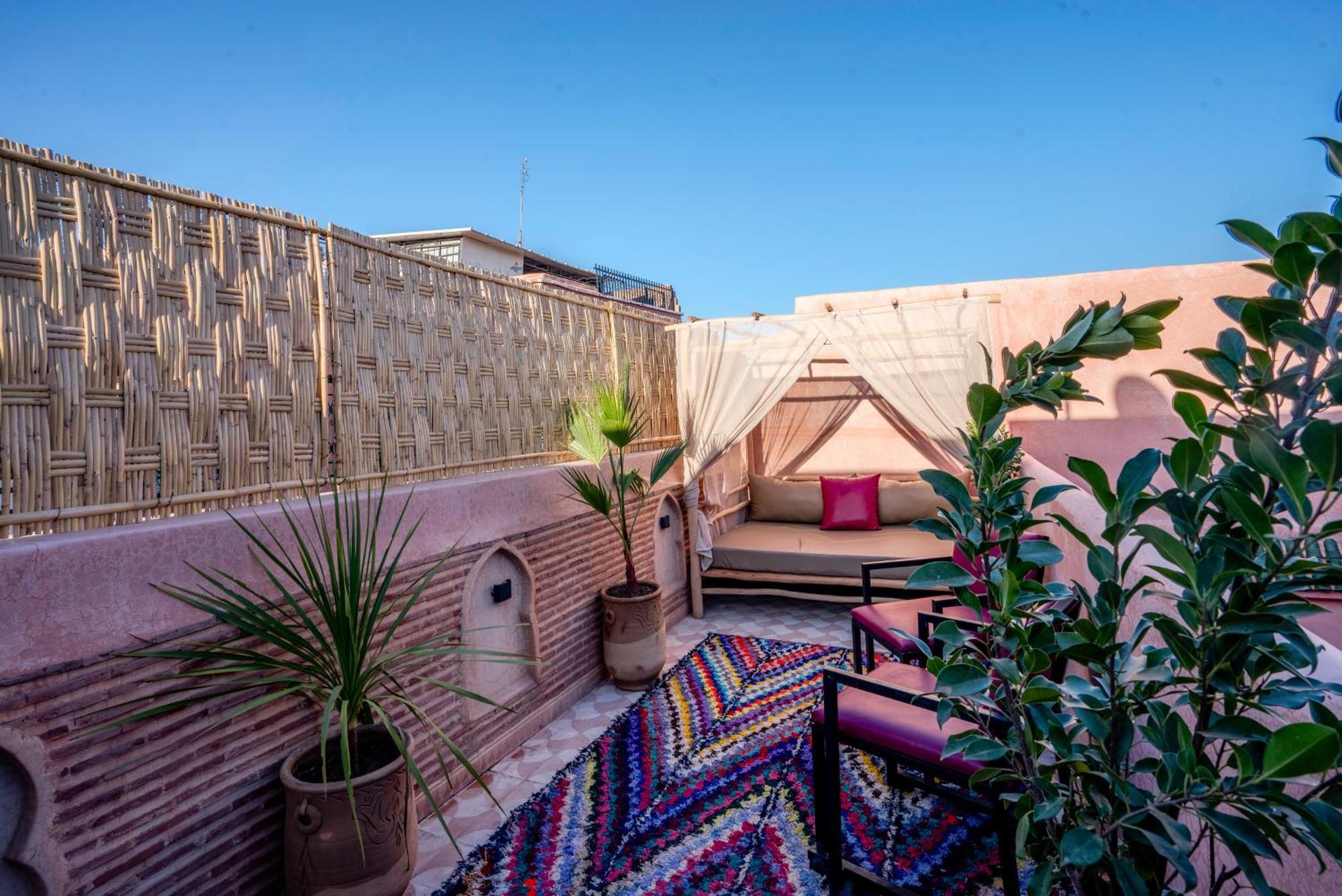 Riad Le Graff Pink Marrakesh Buitenkant foto