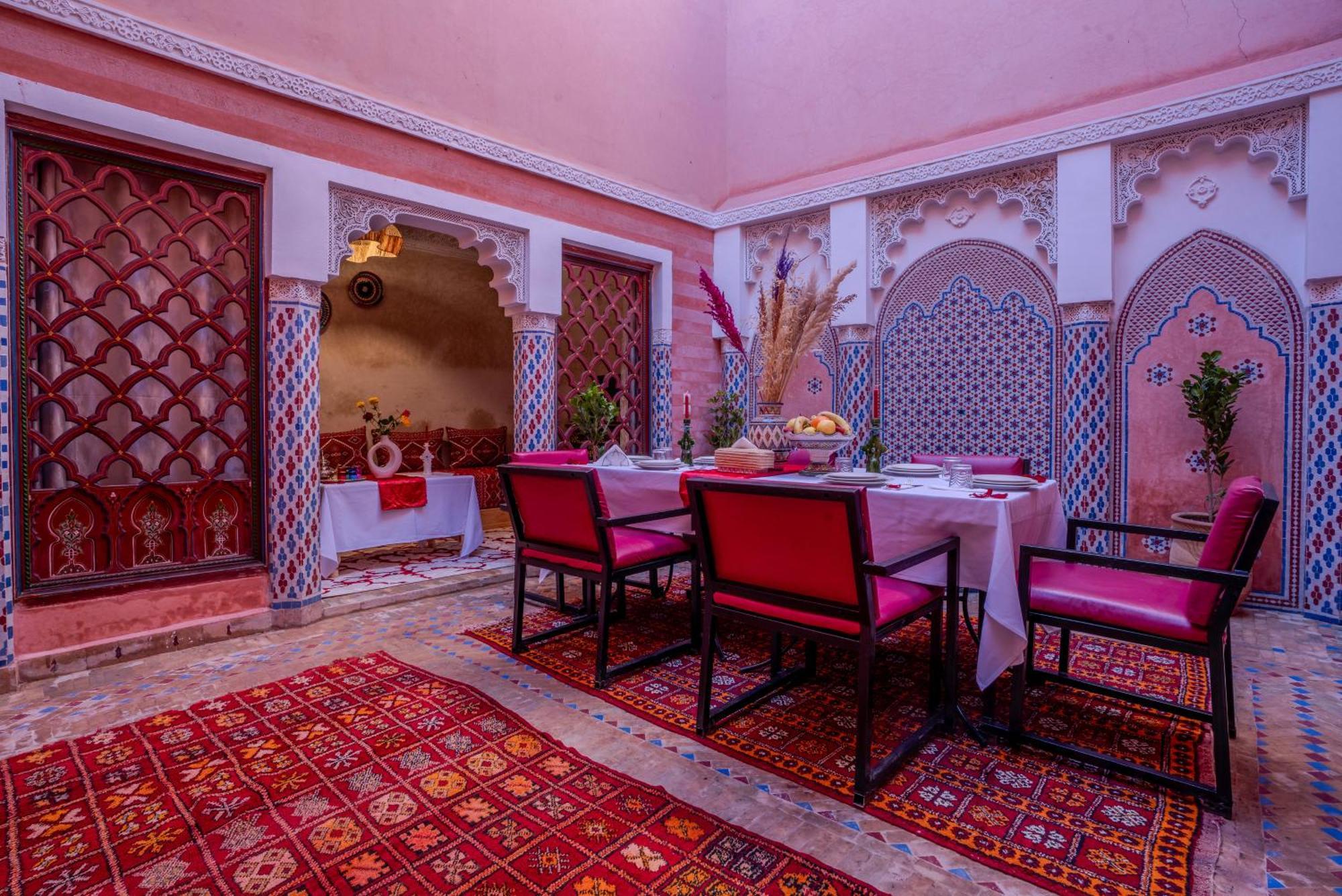 Riad Le Graff Pink Marrakesh Buitenkant foto